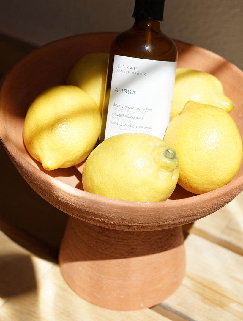 spray aromatico citrico alissa con limones